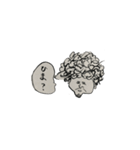 つるつる時々もじゃもじゃ2（個別スタンプ：3）