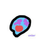 アンバーのラクガキ（個別スタンプ：6）