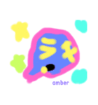 アンバーのラクガキ（個別スタンプ：9）