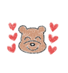 使いやすいくまスタンプ（ときどき犬）（個別スタンプ：21）