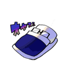 自走式目の透けない眼鏡（個別スタンプ：3）