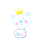 カワクマ誕生日（個別スタンプ：6）