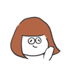 ボブ子の日常的会話（個別スタンプ：8）