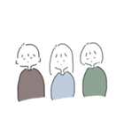 無気力トリオ（個別スタンプ：16）