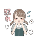 女の子たちの日常っ！（個別スタンプ：6）