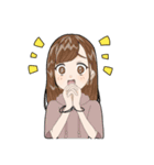 女の子たちの日常っ！（個別スタンプ：10）