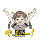 女の子たちの日常っ！（個別スタンプ：12）