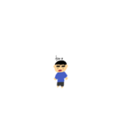ヒトツダケオオキイ（個別スタンプ：3）