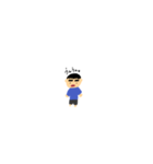 ヒトツダケオオキイ（個別スタンプ：4）