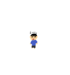 ヒトツダケオオキイ（個別スタンプ：5）