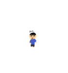 ヒトツダケオオキイ（個別スタンプ：7）