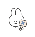 日常で使いやすいうさぎさん（個別スタンプ：16）