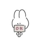 日常で使いやすいうさぎさん（個別スタンプ：17）
