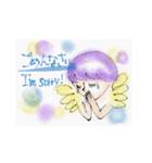 ハッピー＆キラキラエンジェル〜お仕事編2〜（個別スタンプ：4）