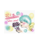 ハッピー＆キラキラエンジェル〜お仕事編2〜（個別スタンプ：5）