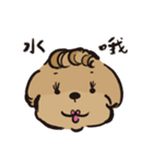 ハルが四歳 (プードル)（個別スタンプ：7）