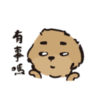 ハルが四歳 (プードル)（個別スタンプ：18）