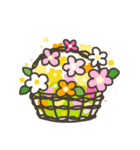 かわいい花束＆ブーケをプレゼント（個別スタンプ：15）