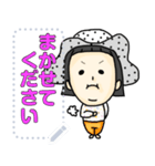Iro-chans stamp you can put messages（個別スタンプ：6）