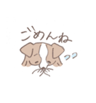 ボーダーコリーの文字入りゆるスタンプ（個別スタンプ：27）
