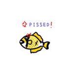 If marine life can talk to divers (Eng)（個別スタンプ：5）