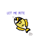 If marine life can talk to divers (Eng)（個別スタンプ：6）