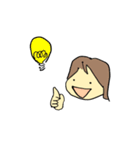 妹のミー（個別スタンプ：14）