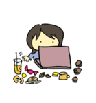 妹のミー（個別スタンプ：38）