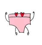 桃色パンツくん（個別スタンプ：7）