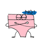 桃色パンツくん（個別スタンプ：14）