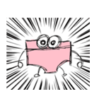 桃色パンツくん（個別スタンプ：30）