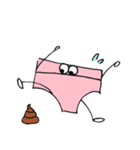 桃色パンツくん（個別スタンプ：33）