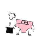 桃色パンツくん（個別スタンプ：37）