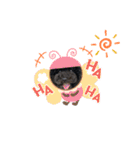 黒プーMickのつぶやき（個別スタンプ：40）