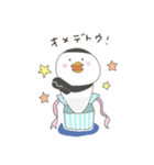 真面目なペンギンくんのスタンプ③（個別スタンプ：3）