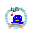 表情豊かなペンちゃん（個別スタンプ：4）