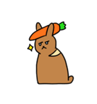 やさぐれうさぎのうさきち（個別スタンプ：5）