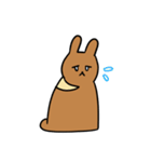 やさぐれうさぎのうさきち（個別スタンプ：35）