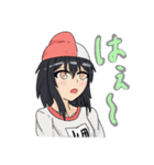 赤白帽子の山田さん（非公式）（個別スタンプ：6）