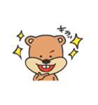 でっぱちゃんずシリーズ！ -くま-（個別スタンプ：3）