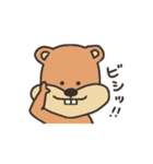 でっぱちゃんずシリーズ！ -くま-（個別スタンプ：4）
