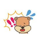 でっぱちゃんずシリーズ！ -くま-（個別スタンプ：12）