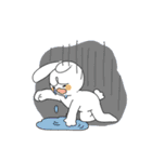 大丈夫 短い ウサギ（個別スタンプ：7）