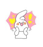 大丈夫 短い ウサギ（個別スタンプ：8）