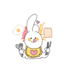大丈夫 短い ウサギ（個別スタンプ：13）