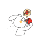 大丈夫 短い ウサギ（個別スタンプ：17）