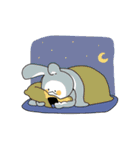 大丈夫 短い ウサギ（個別スタンプ：19）