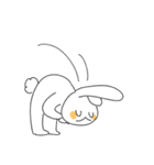 大丈夫 短い ウサギ（個別スタンプ：26）