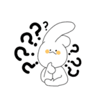 大丈夫 短い ウサギ（個別スタンプ：31）