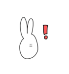 縦に長いうさぎ...（個別スタンプ：3）